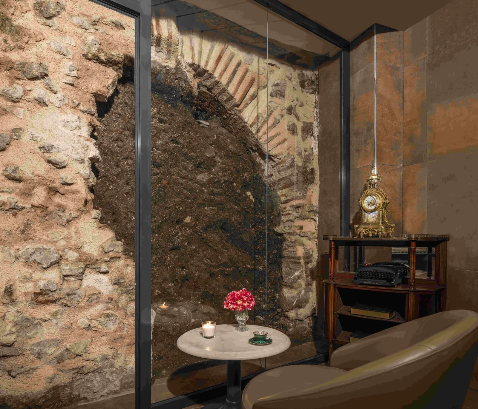 Interior of Hotel Marius in Sirkeci, Istanbul