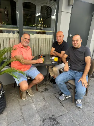 Guests of Hotel Marius with our team in Sirkeci, Istanbul