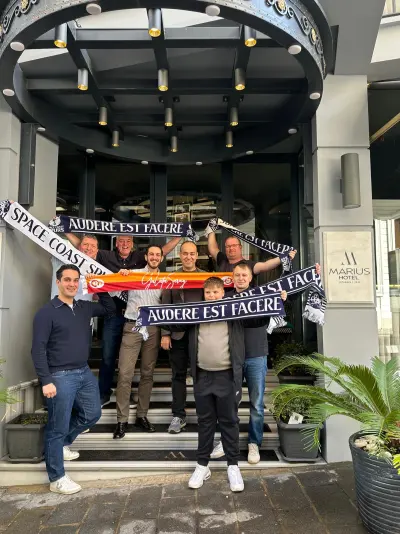 Guests of Hotel Marius with our team in Sirkeci, Istanbul