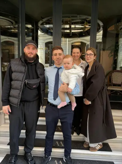 Guests of Hotel Marius with our team in Sirkeci, Istanbul
