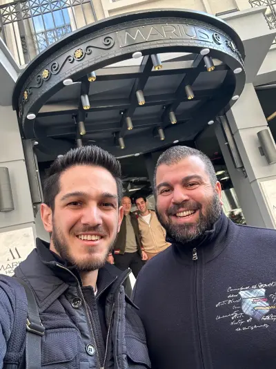 Guests of Hotel Marius with our team in Sirkeci, Istanbul