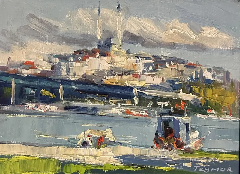 Teymur Ağalıoğlu — oil on canvas, 2019 — Marius Art Gallery