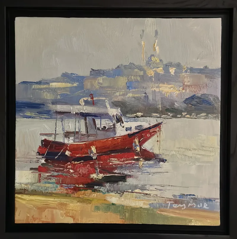Teymur Ağalıoğlu — oil on canvas, 2019 — Marius Art Gallery
