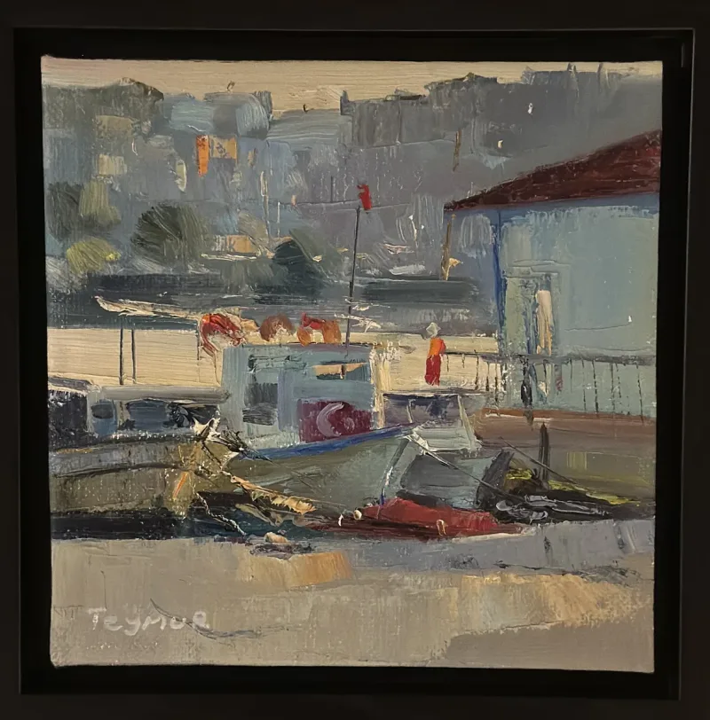 Teymur Ağalıoğlu — oil on canvas, 2019 — Marius Art Gallery