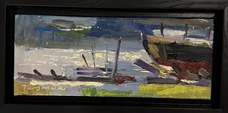 Teymur Ağalıoğlu — oil on canvas, 2019 — Marius Art Gallery