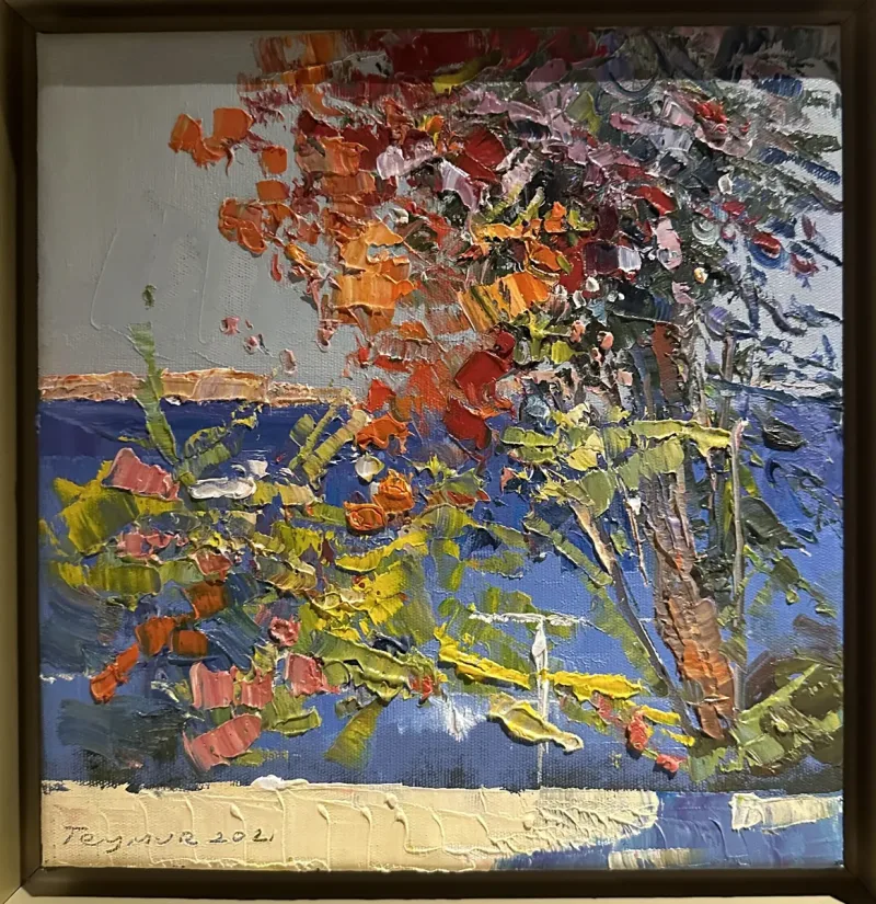 Teymur Ağalıoğlu — oil on canvas, 2021 — Marius Art Gallery