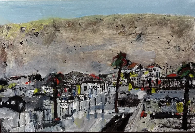 Zahit Büyükişliyen — oil on canvas, 2021 — Marius Art Gallery
