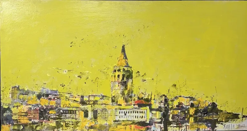 Zahit Büyükişliyen — oil on canvas, 2019-2023 — Marius Art Gallery