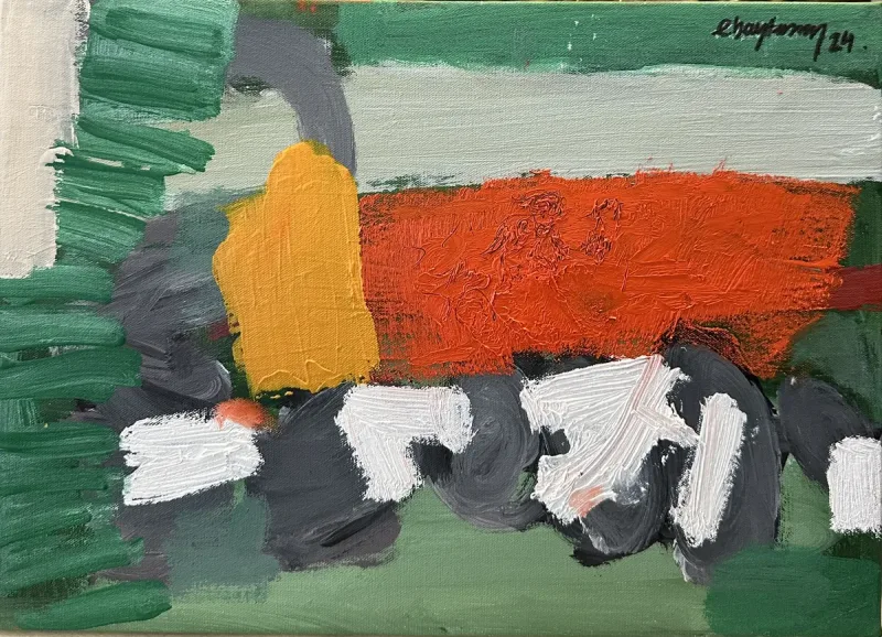 Erdem Baytemur — oil on canvas, 2024 — Marius Art Gallery