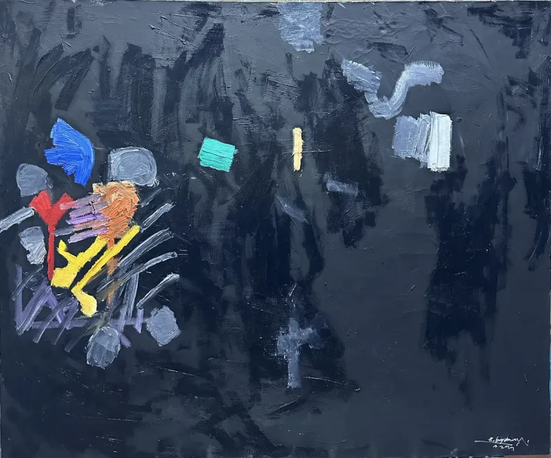 Erdem Baytemur — oil on canvas, 2023 — Marius Art Gallery