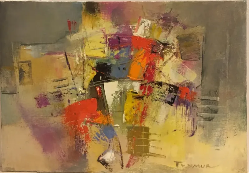Teymur Ağalıoğlu — oil on canvas — Marius Art Gallery