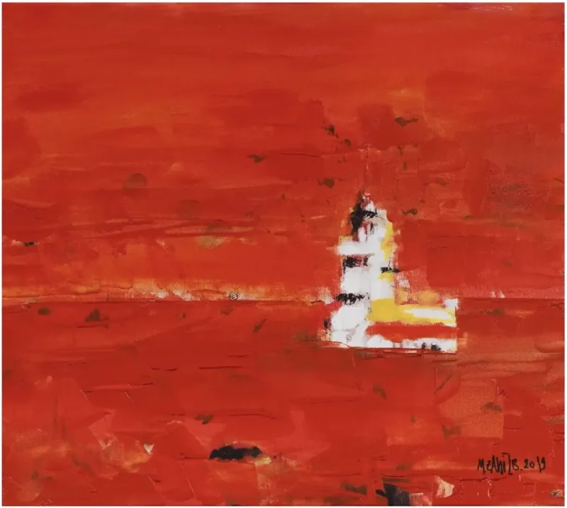 Zahit Büyükişliyen — oil on canvas, 2019 — Marius Art Gallery