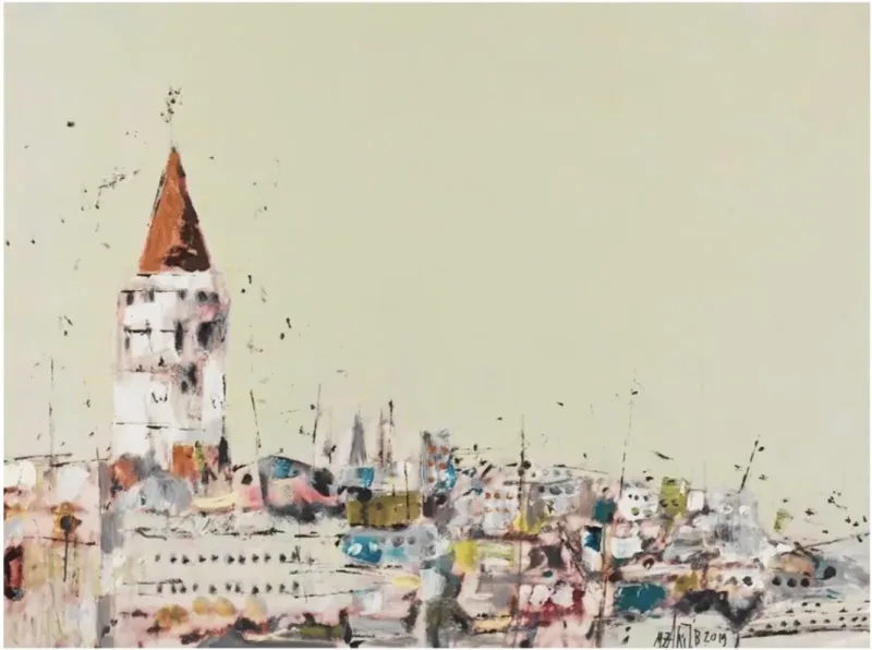 Zahit Büyükişliyen — oil on canvas, 2019 — Marius Art Gallery