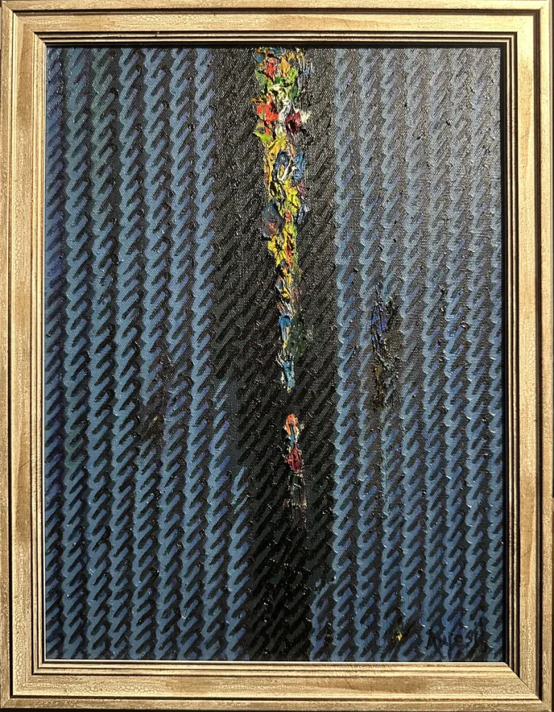 Ahmet Yeşil — oil on canvas, 2021 — Marius Art Gallery