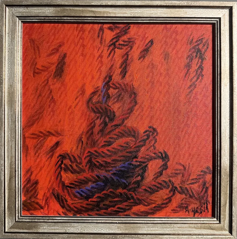 Ahmet Yeşil — oil on canvas, 2021 — Marius Art Gallery