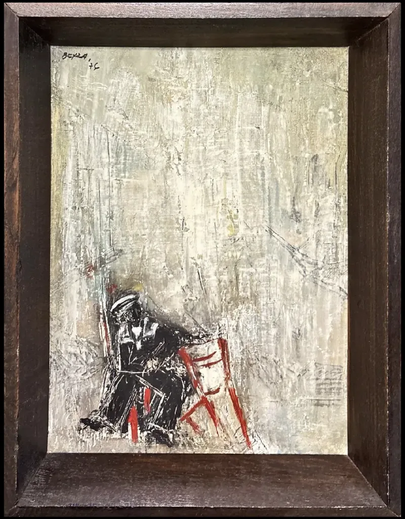 Beyza Gönensay — oil on canvas, 1976 — Marius Art Gallery