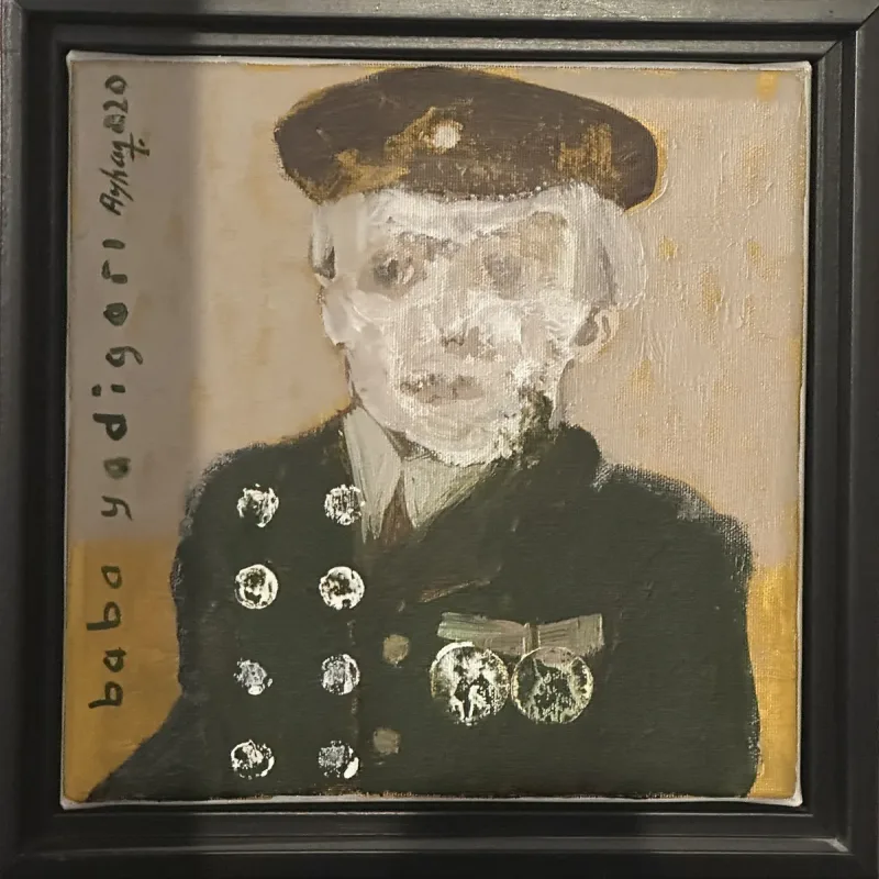 Ayhan Taşkıran, “Baba Yadigarı” — oil on canvas, 2020 — Marius Art Gallery