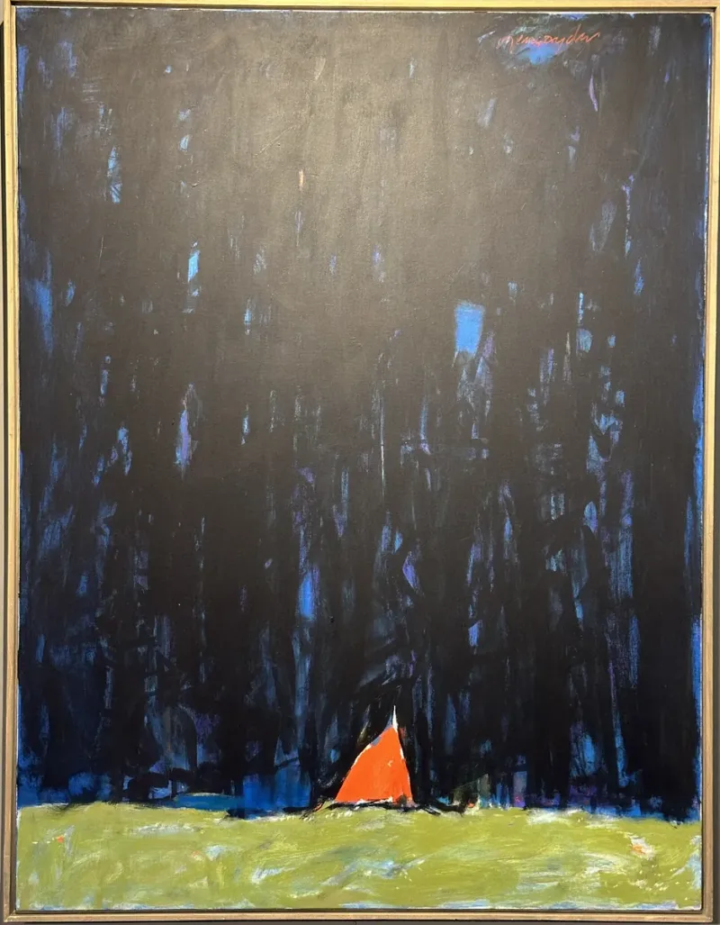 Zafer Gençaydın, “Umut” — acrylic on canvas — Marius Art Gallery