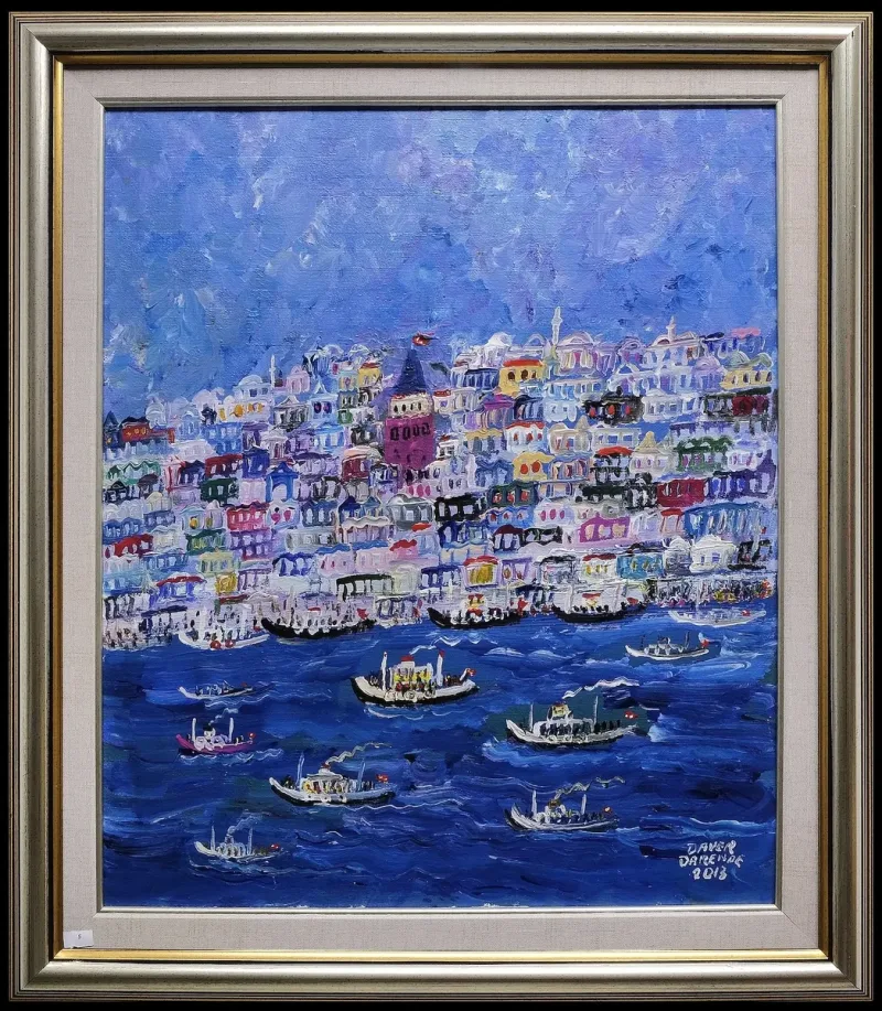 Daver Darende — oil on canvas, 2013 — Marius Art Gallery