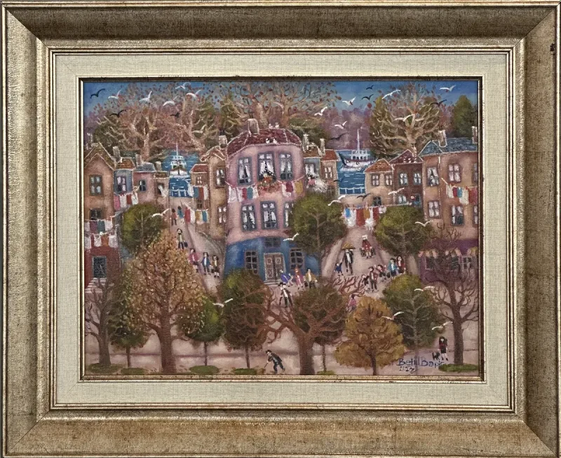Betül Bapir — oil on canvas, 2023 — Marius Art Gallery