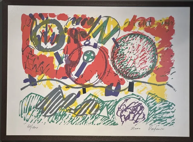 Özdemir Altan — screenprint, 2000 — Marius Art Gallery