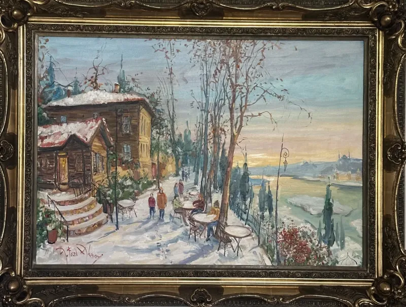 Ahmet Fazıl Aksoy — oil on canvas — Marius Art Gallery