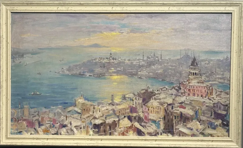 Ahmet Fazıl Aksoy — oil on canvas — Marius Art Gallery