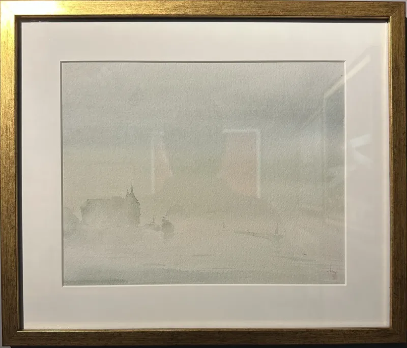 Ahmet Fazıl Aksoy — watercolour on paper — Marius Art Gallery