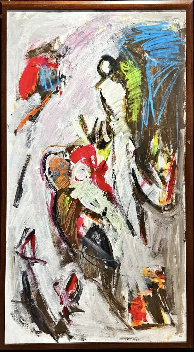 Meltem Akkaya — mixed media on canvas — Marius Art Gallery