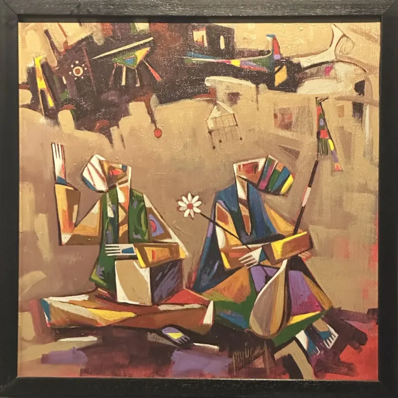 Mehmet Yücel — oil on canvas, 2021 — Marius Art Gallery