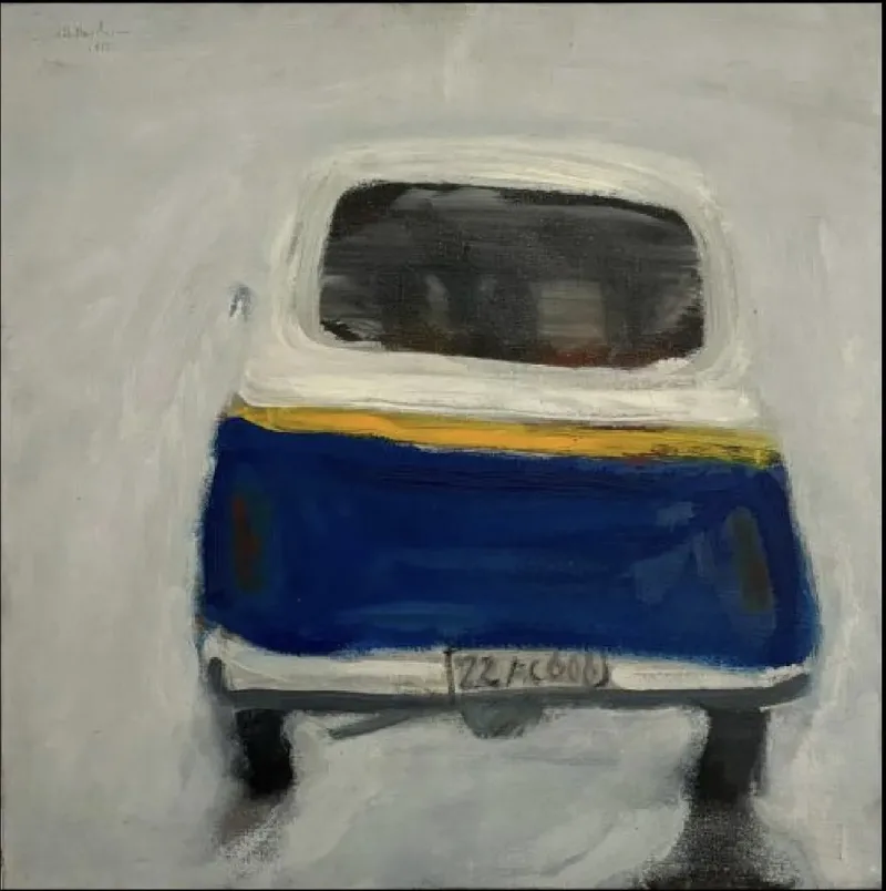Söbütay Özer — oil on canvas, 1981 — Marius Art Gallery