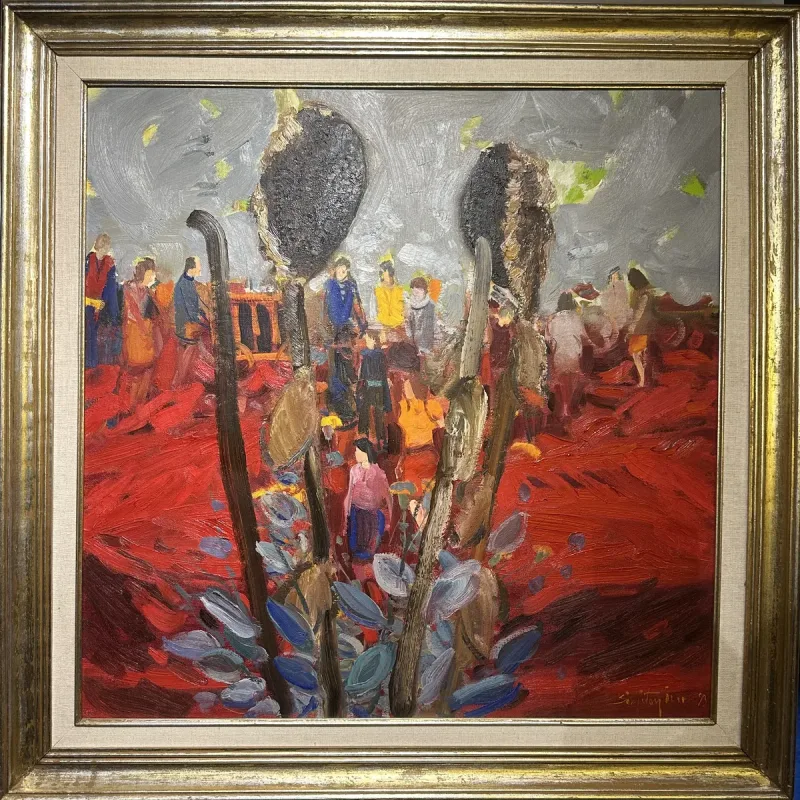 Söbütay Özer — oil on canvas, 1993 — Marius Art Gallery