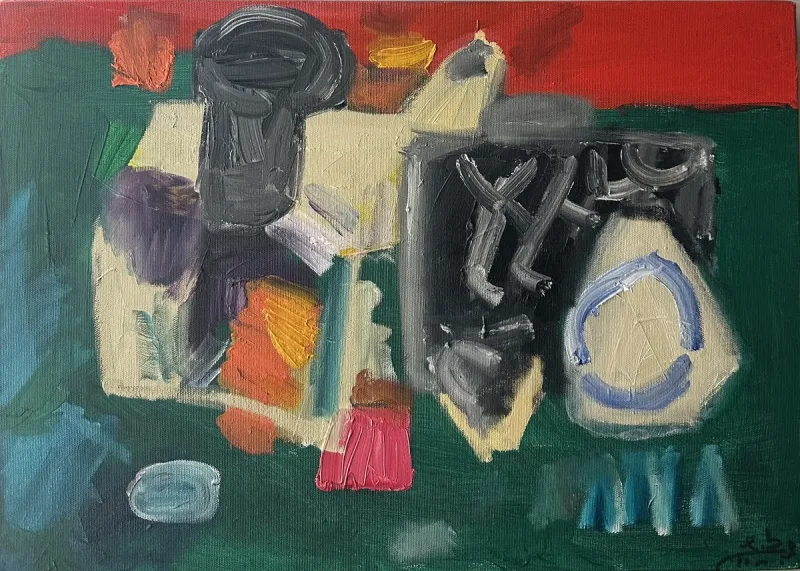 Erdem Baytemur — oil on canvas, 2024 — Marius Art Gallery
