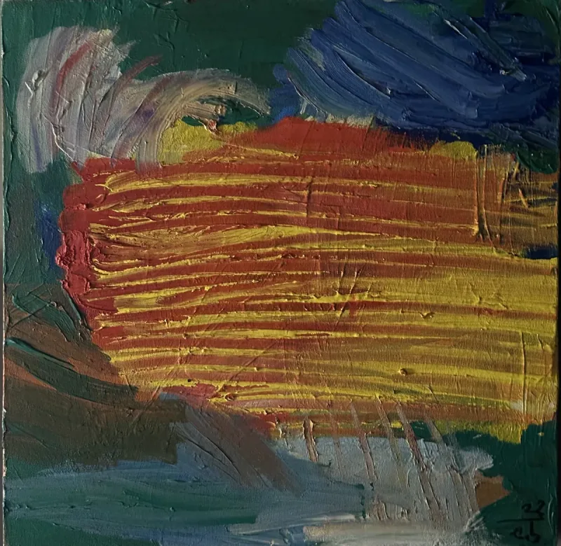 Erdem Baytemur — oil on canvas, 2024 — Marius Art Gallery