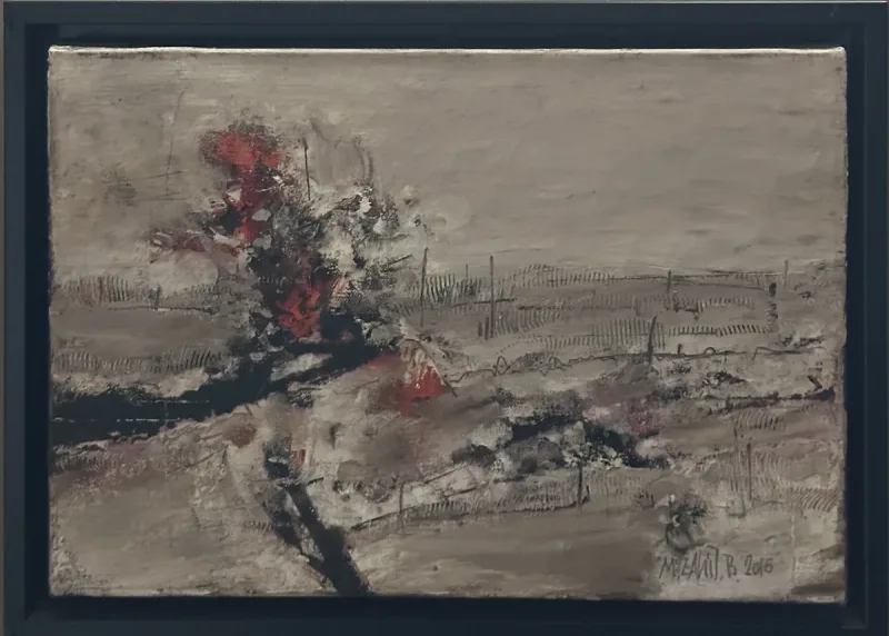 Zahit Büyükişliyen — oil on canvas, 2016 — Marius Art Gallery