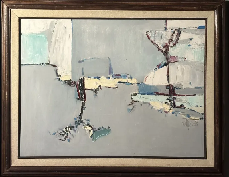 Zahit Büyükişliyen — oil on canvas, 1995 — Marius Art Gallery