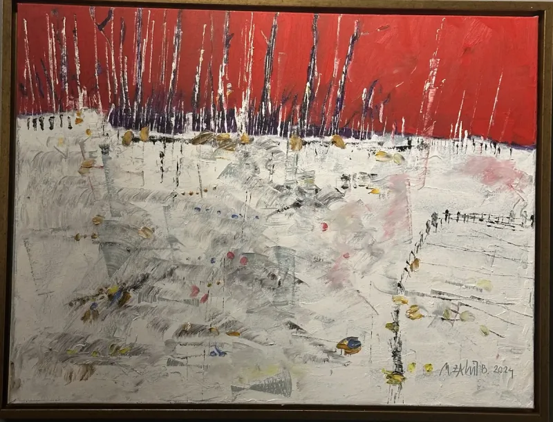 Zahit Büyükişliyen — oil on canvas, 2024 — Marius Art Gallery