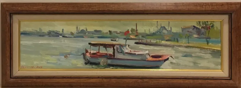 Teymur Ağalıoğlu — oil on canvas, 2019 — Marius Art Gallery