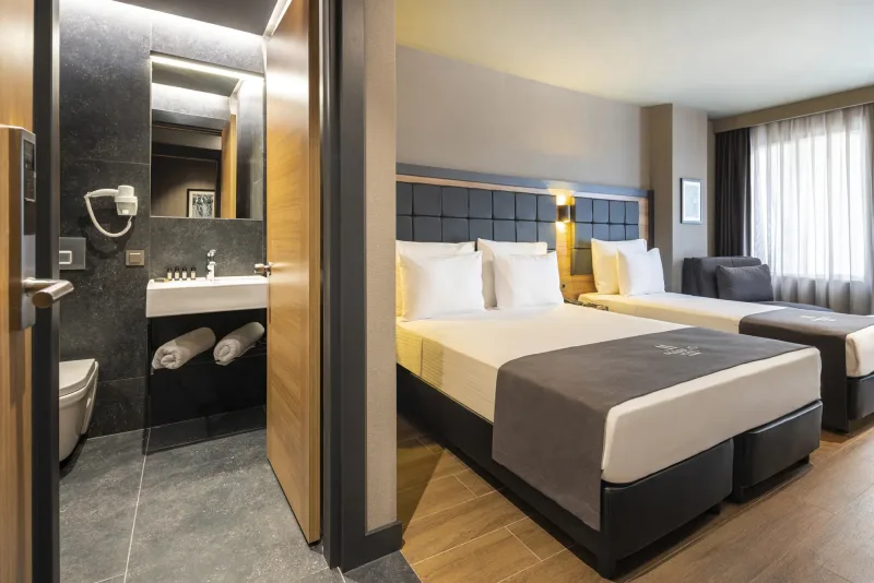 Deluxe Family room at Hotel Marius, Sirkeci Istanbul